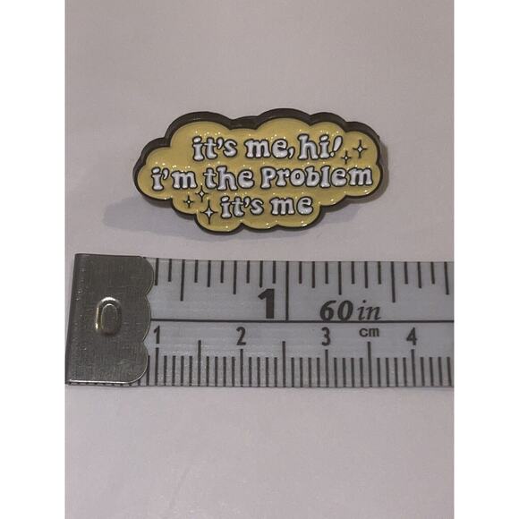 It’s Me Thought Bubble I’m The Problem Pin Brooch - Picture 1 of 1